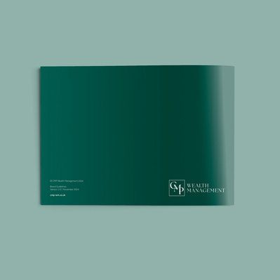 CMP Wealth Management Brand Guidelines  back cover