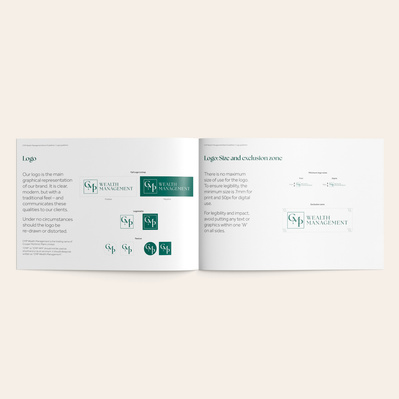 CMP Wealth Management Brand Guidelines  page 8-9