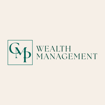 Positive CMP Wealth Management logo on cream background