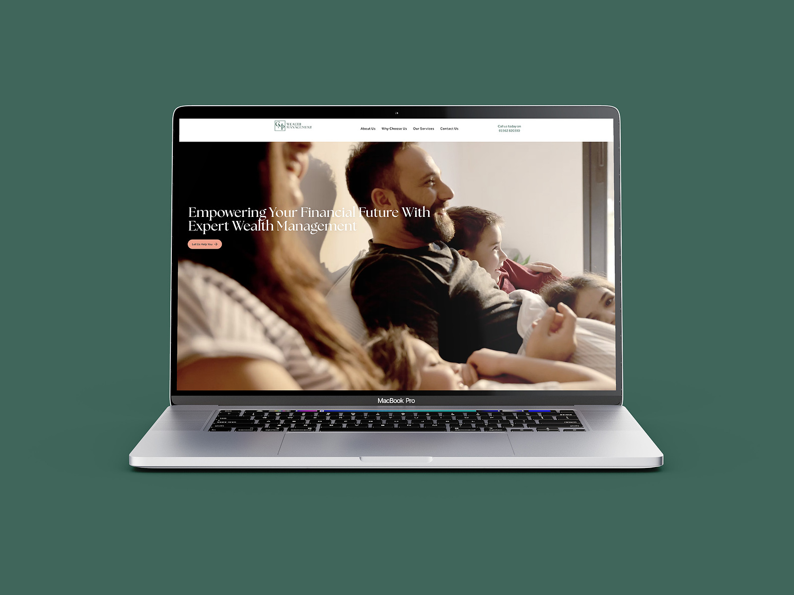 CMP Wealth Management Website Desktop