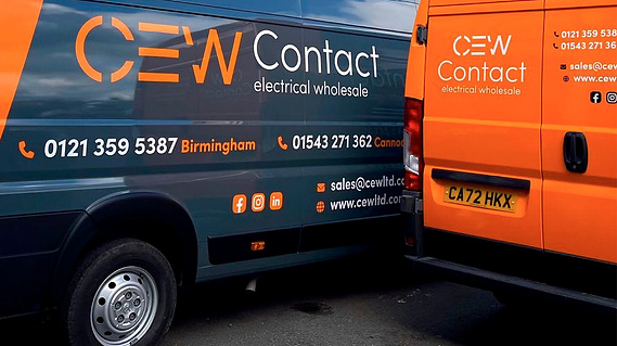 Contact Electrical Wholesale Fleet graphics