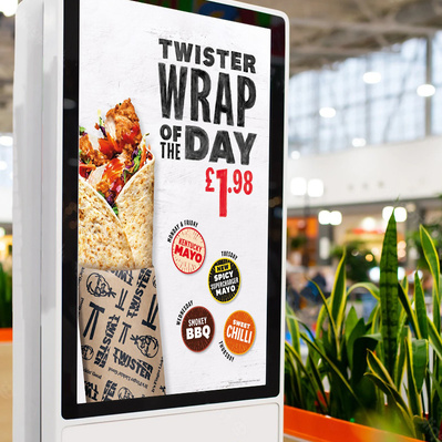 KFC Twister Wrap of the Day promo leaderboard