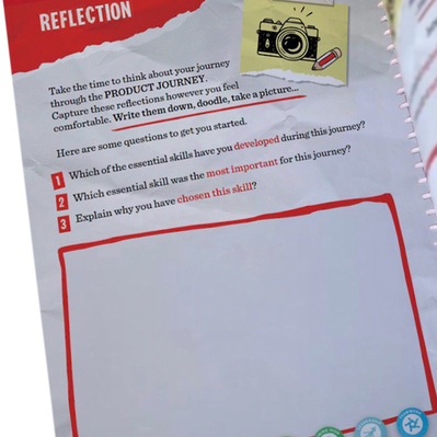 KFC Work Experience Guidebook reflection page