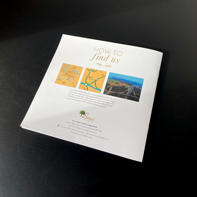 Wedding Brochure Back