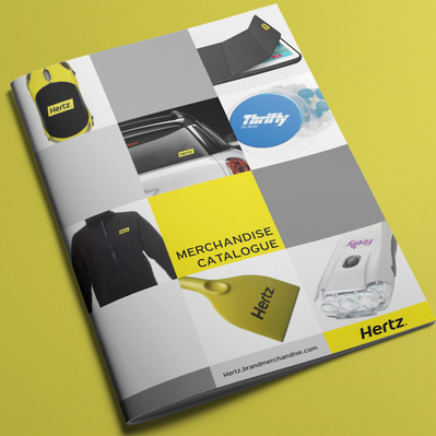 Hertz Merchandise Catalogue front cover