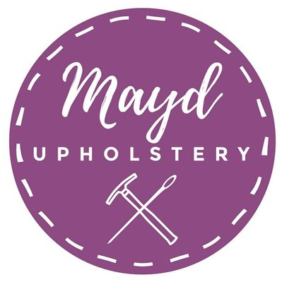Mayd Upholstery logo design