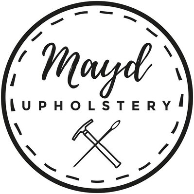 Mayd Upholstery Black logo
