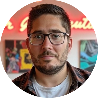 Headshot of Phil Webb, CEO and Co-founder at Vu Ai