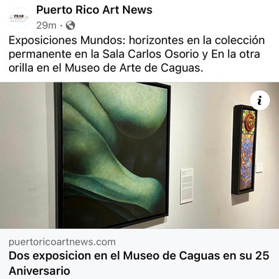 Art News Article with paintings.