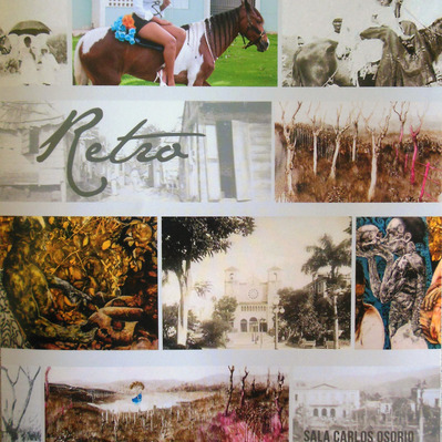 Exhibition catalogue of Retro at Museo de Arte de Caguas.