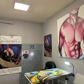 Art studio interior