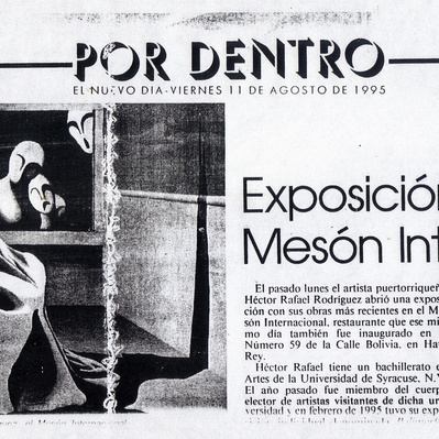 El Nuevo Dia's press release of Mi Venida.