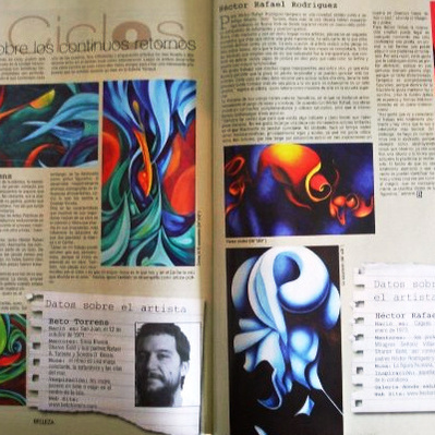 Press article in Belleza y Salud Magazine.