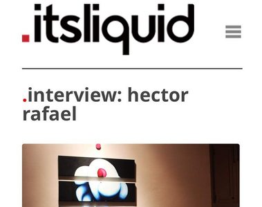 Hector Rafael's interview in Venice.