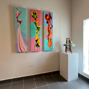 Art gallery interior