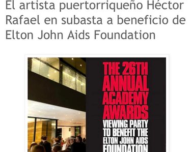 Article about Hector Rafael's painting 