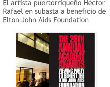 Article about Hector Rafael's painting 