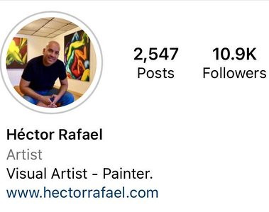 Héctor Rafael's Official Instagram