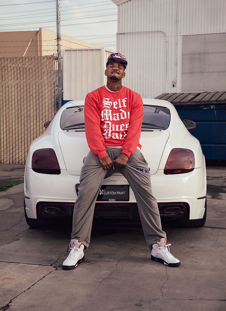 Los Angeles Rapper The Game photographed for RIDES Magazine.