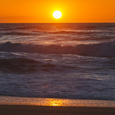 coucher de soleil ocean fantastique a Cap Breton