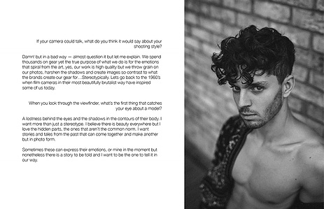 HEYBOYMAG - 2024 - Magazine Publication/Interview [Scott Uzoho X Jordan James X  X Tom May]