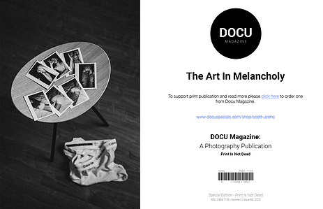 DOCU MAGAZINE - 2025 - Magazine Publication/Interview [Scott Uzoho X Jordan James X Scott Renwick X Tom May]