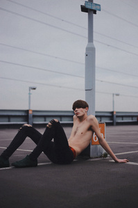 Joshua Holden Taylor X Scott Uzoho X Contact Named Models -- Sony Alpha GM Canon 50mm Apurture LightStorm FujiFilm Polaroid Glasgow Scotland London Model Editorial Portrait Photography