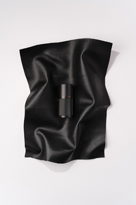 Life Long Deo X Scott Uzoho -- product still-life photography of sustainable deodorant -- black river and rose gold 