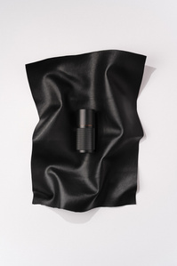 Life Long Deo X Scott Uzoho -- product still-life photography of sustainable deodorant -- black river and rose gold 