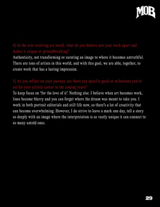 MOB JOURNAL - 2025 - Magazine
Publication Interview [Scott Uzoho X Oliver Dillon
Reilly X Colours Agency]
