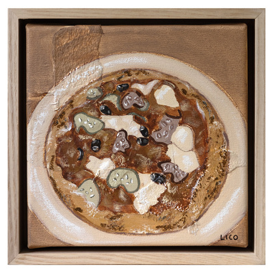 'When in Italy' framed painting for your home by Marissa Lico.