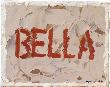 'Bella' original painting for nursery, Bambini collection, Australian artist Marissa Lico.