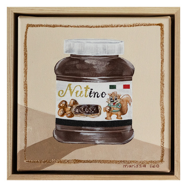 'Nutino' original artwork by Australian artist Marissa Lico. From the Lo Shop series of works.