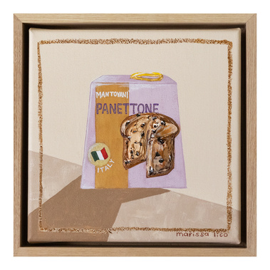 'Panettone' original artwork by Australian artist Marissa Lico. From the Lo Shop series of works.