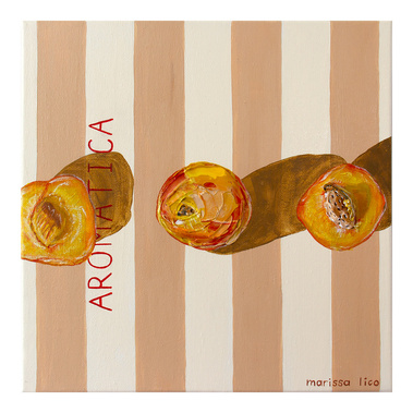 'Una Pesca' from the Mercato series of works by Australian Artist Marissa Lico.