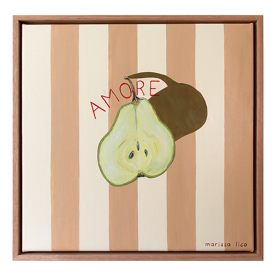 'Una Pera' from the Mercato series of works by Australian Artist Marissa Lico.