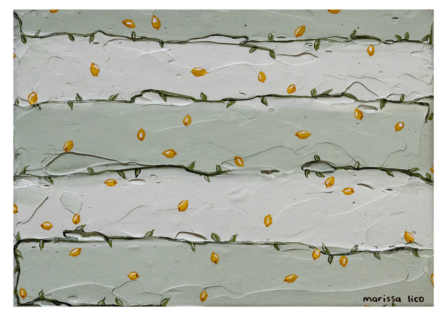 'Tanto Limone' Italian print, Marissa Lico, Bambini collection.