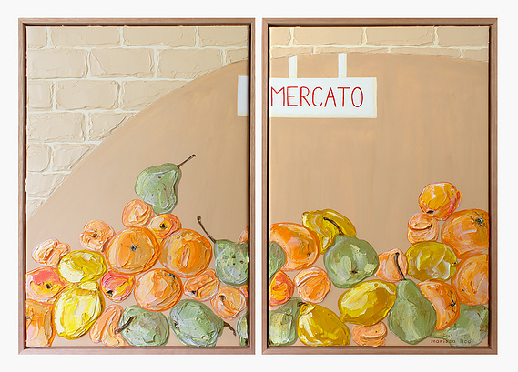 'Mercato' from the Mercato series of works by Australian Artist Marissa Lico.