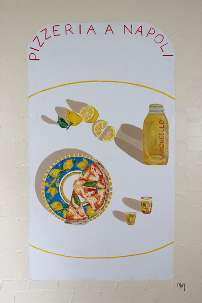 Pizzeria a Napoli. Limone Collection. The Art Edit. Marissa Maree.