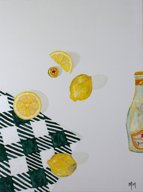 'Limone, per favore' from the Limone collection by Australian Artist Marissa Lico.
