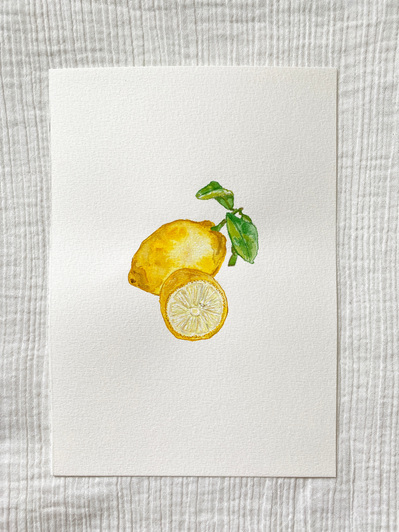 Limone III. Limone Collection. The Art Edit. Marissa Maree.