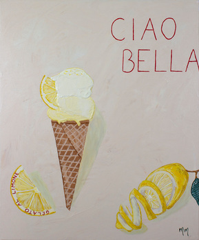 'Ciao Bella' from the Limone collection by Australian Artist Marissa Lico.