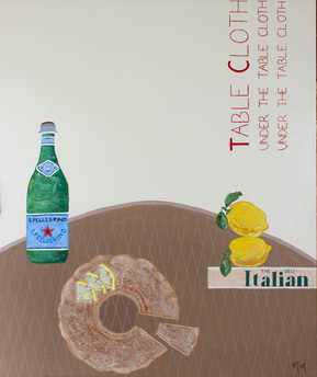 'La Tovaglia' from the Limone collection by Australian Artist Marissa Lico.