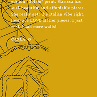Customer testimonial of Marissa lico Italian paintings