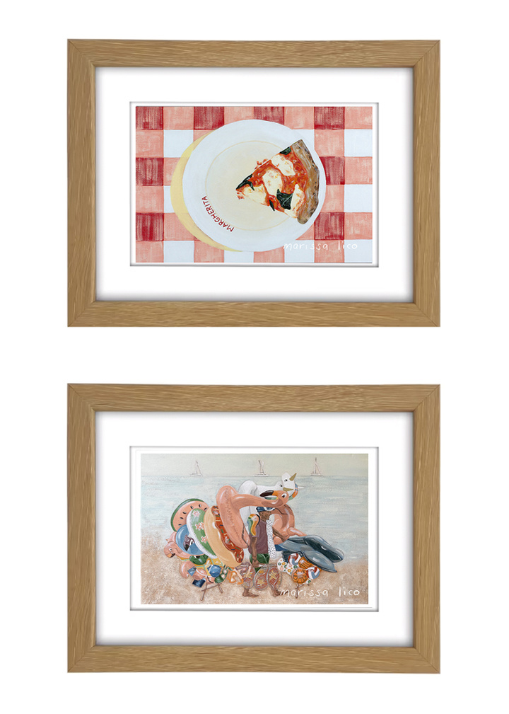 Framed Cards, art prints and greeting cards by Australian Artist Marissa Lico.