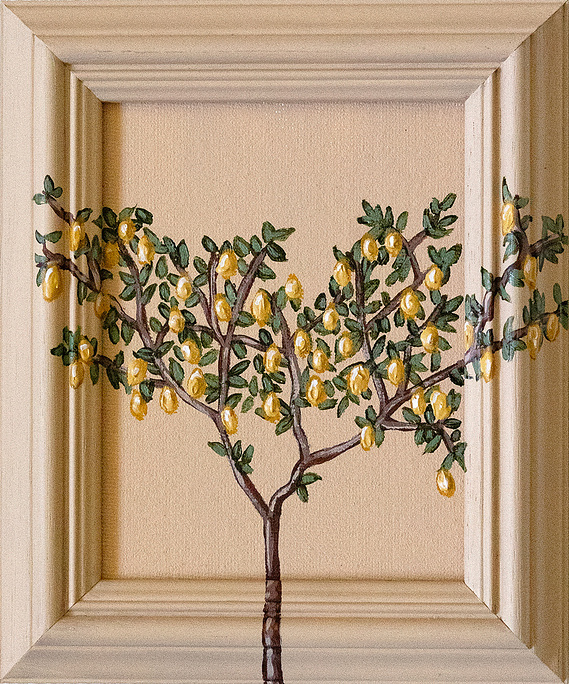 'Lemon Tree', original painting for kids nursery, Marissa Lico, Bambini collection.