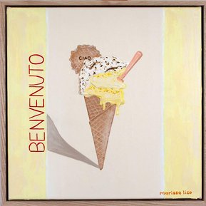 'Gelato' from the Vacanza collection by Australian Artist Marissa Lico.