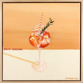'Spritz' from the Vacanza collection by Australian Artist Marissa Lico.