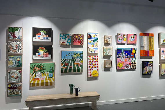 Comfort Food Exhibition at the Toowoomba Gallery QLD with Australian Artist Marissa Lico