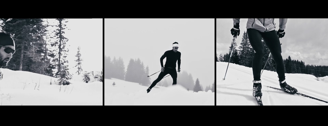 expérience immersive installation projection sound asmr storytelling
Martin Fourcade olympic legend légende olympique jeux olympiques alpes alps montagne france moutain run athlète black and white rock sky rocher ciel noir et blanc somfy